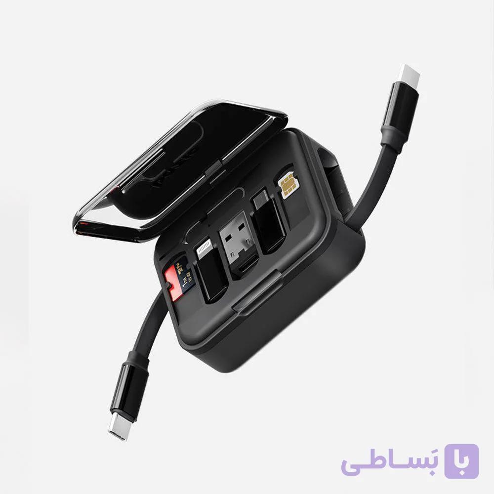 کابل شارژ جمع‌شونده برند بازیک مدل Loop — تصویر 1