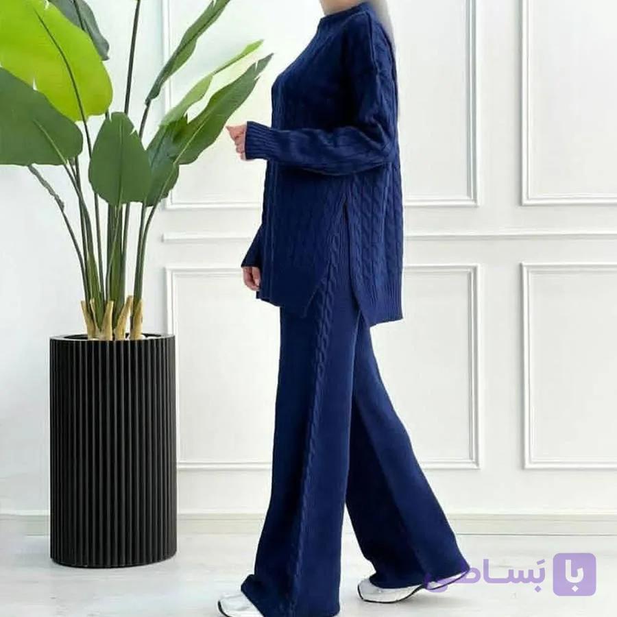 ست بافت بلوز و شلوار زنانه Gloria_B مدل 3717 — تصویر 1