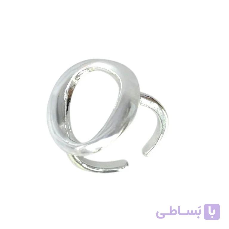 انگشتر زنانه مدل دایره حلقه کد R51889 — تصویر 1