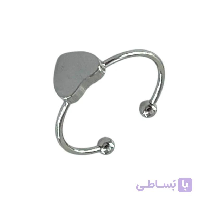 انگشتر پا و بند انگشتی زنانه مدل قلب کد A4606 — تصویر 1