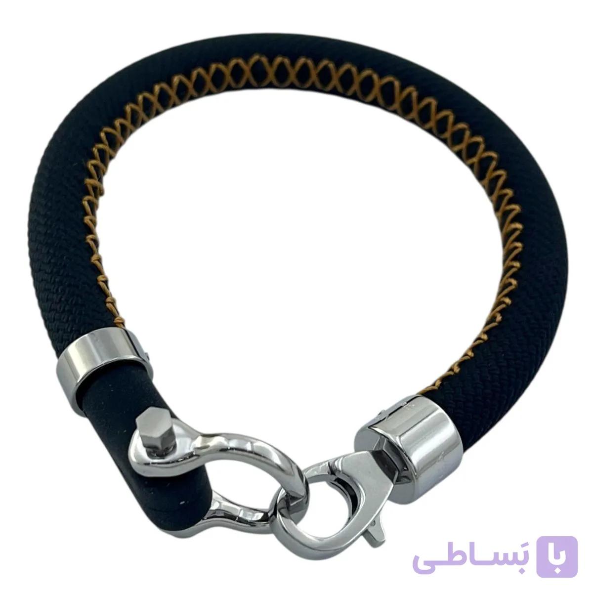 دستبند مردانه امگا کد B5363 — تصویر 1