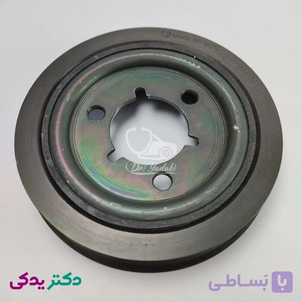 دنده سر میل لنگ پژو 206 تیپ 5 (موتور TU5) شرکتی ایساکو اصل 0650601199 — تصویر 1