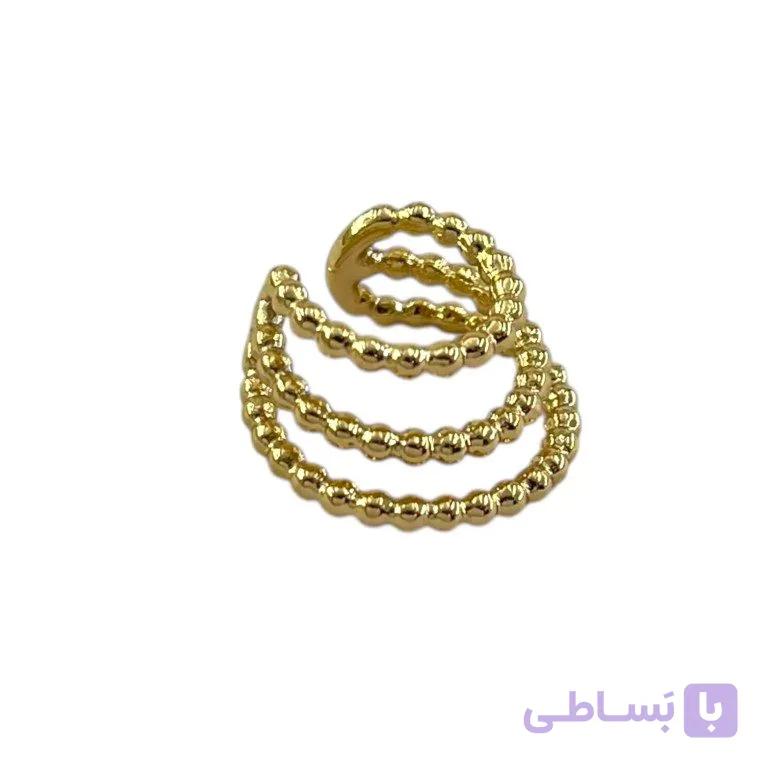 گوشواره زنانه ایرکاف ژوپینگ مدل توپی  کد E6528 — تصویر 1