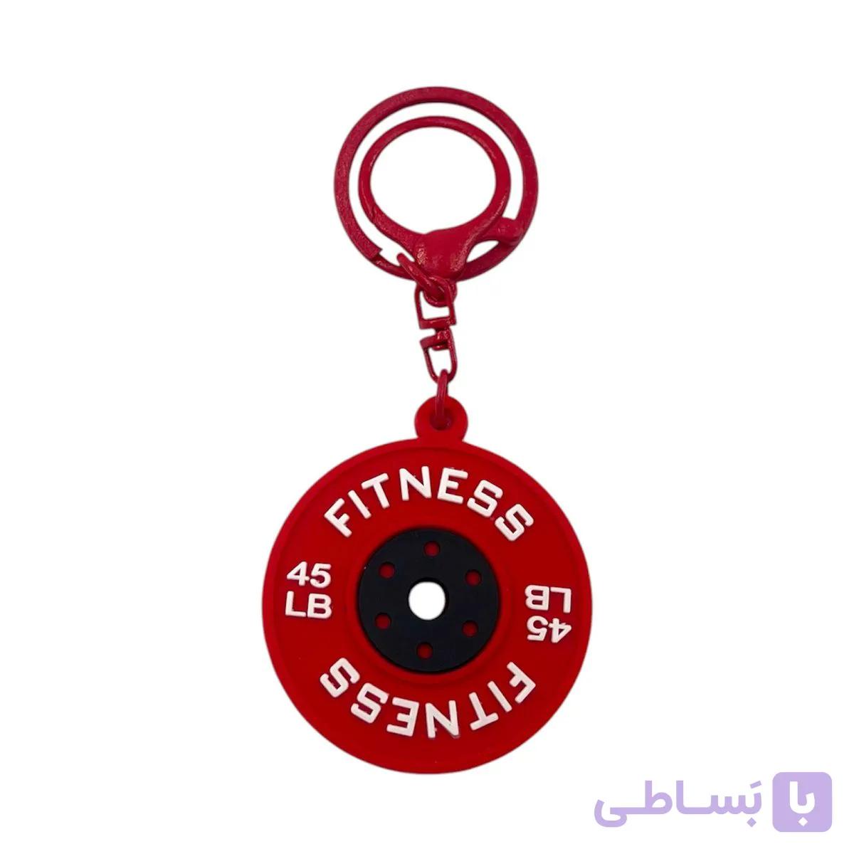 آویز کیف چارم بگ جاکلیدی مدل وزنه کد J4216 — تصویر 1