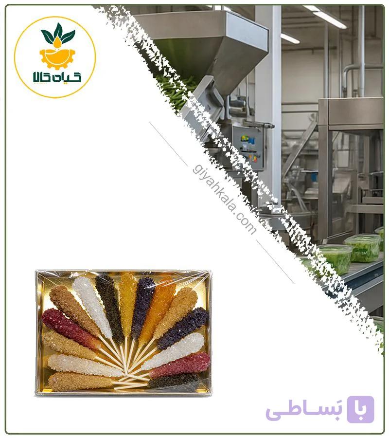 نبات چوبی طعم دار گیاهی لوکس (400 گرمی) — تصویر 1