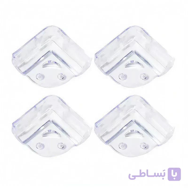 ضربه گیر گوشه میز بسته 4 عددی — تصویر 1