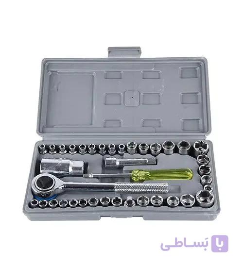 مجموعه 40 عددی آچار بکس AIWA مدل 43335