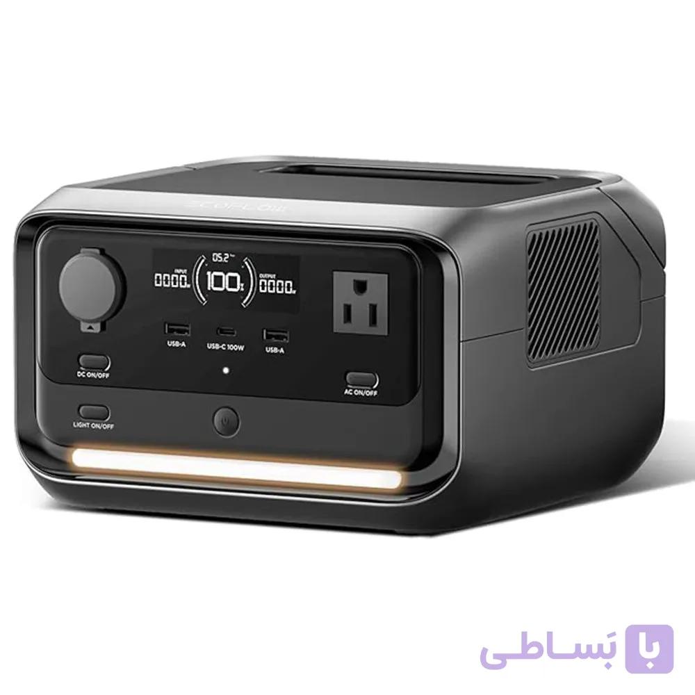 پاور استیشن قابل حمل EcoFlow RIVER 3 Plus ظرفیت 286 وات‌ساعت — تصویر 1