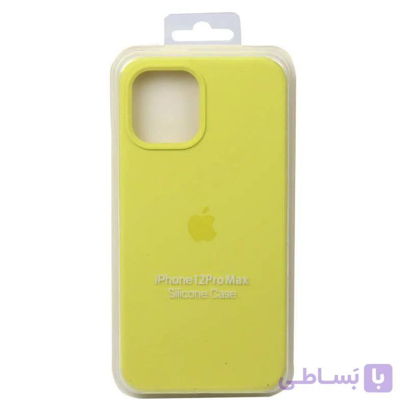 قاب سیلیکونی اصلی آیفون iPhone 12 Pro Max — تصویر 1