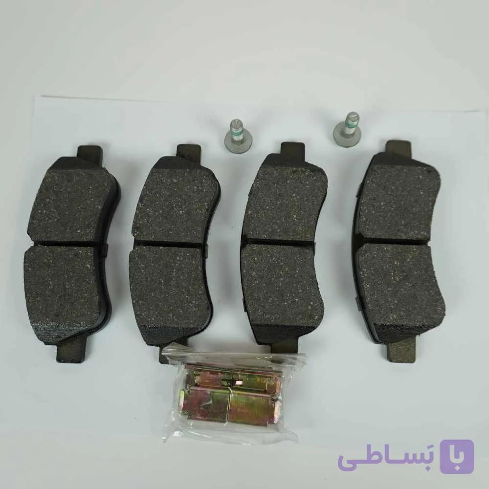 لنت ترمز جلو 206 تیپ 5 (موتور TU5) دیسکی بدون سیم دست چهار عددی شرکتی ایساکو 1620102298 — تصویر 1