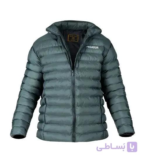 کاپشن مردانه نرمال ساده مموری سبز Pegador مدل 49047