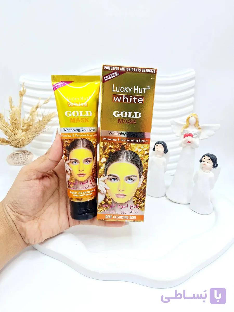 ماسک تیوپی پیل آف طلا برند LUCKY HUT کد ۲۷۸۰ — تصویر 1