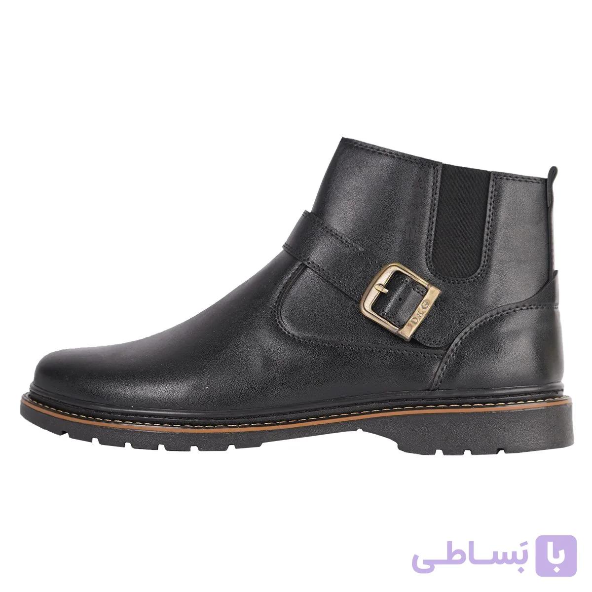 نیم بوت مشکی مردانه مدل Sorush — تصویر 1