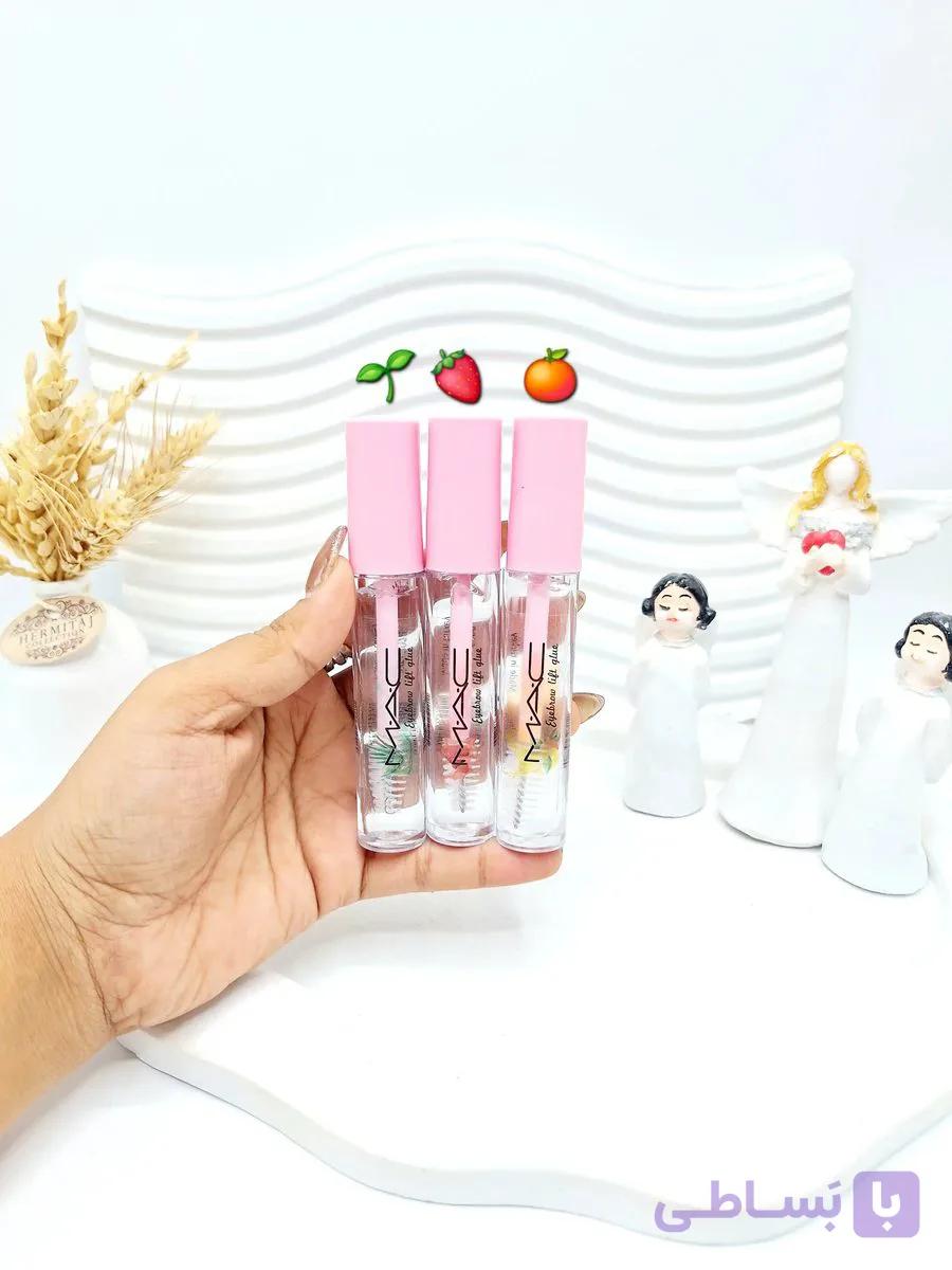 ژل لیفت و حالت دهنده ابرو رایحه میوه ای برند مک MAC درب صورتی — تصویر 1