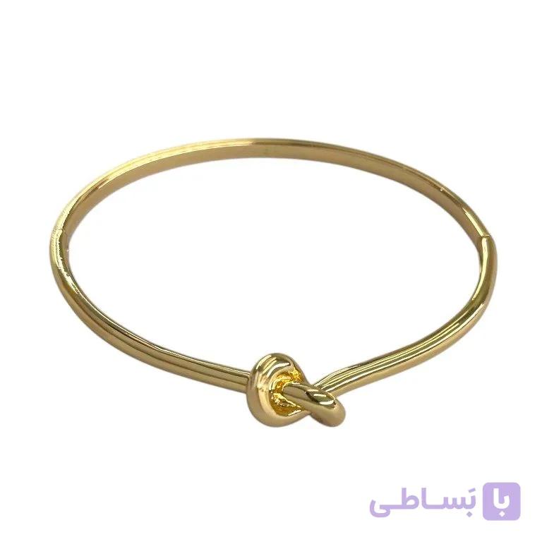 دستبند زنانه ژوپینگ بنگل مدل گره B5610 — تصویر 1