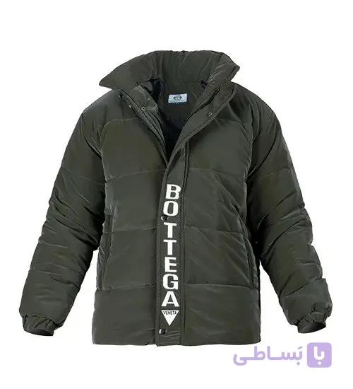 کاپشن اسپرت سیلیکونی مردانه بادی سبز Bottega مدل 49054
