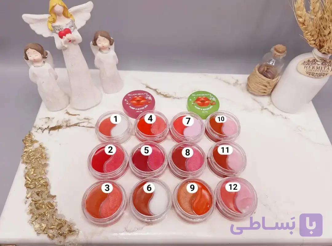 شاین لب و رژ جامد کهکشانی برند Billion beauty اورجینال کد 80005 — تصویر 1