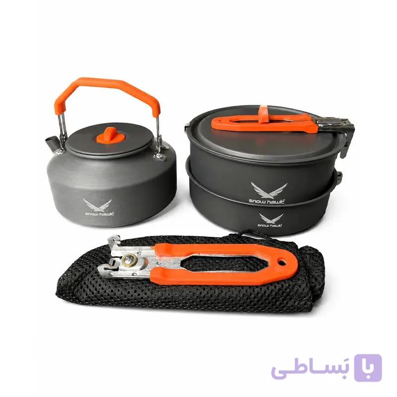 ست ظروف کمپینگ اسنوهاک مدل SN-C6193 — تصویر 1