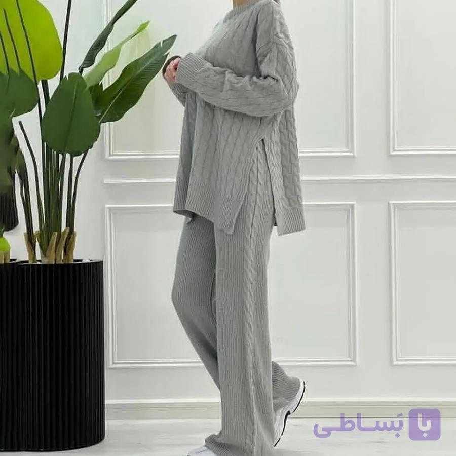 ست بافت بلوز و شلوار زنانه Gloria_Gery مدل 3720