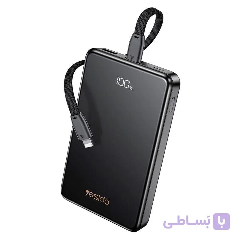 پاوربانک یسیدو YESIDO YP75 با ظرفیت 10000 میلی آمپر ساعت — تصویر 1