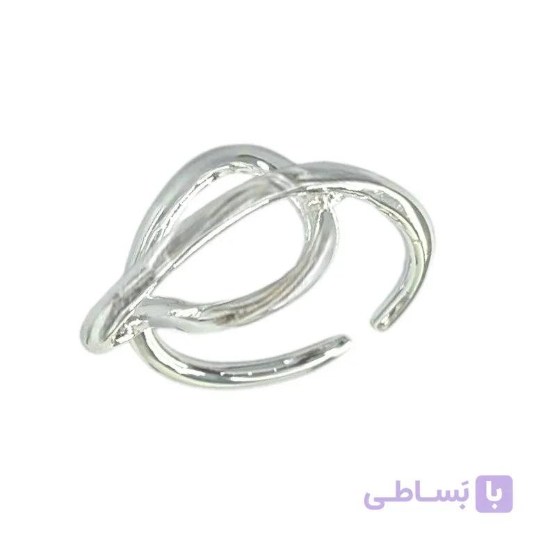 انگشتر زنانه مدل پیچی کد R51885 — تصویر 1