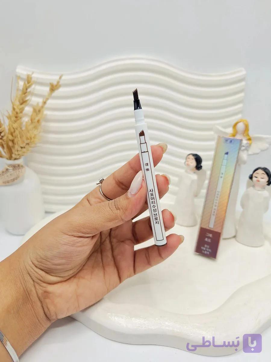 هاشور ابرو 4 خطی شماره 01 هدی بیوتی Huda beauty کد 828 — تصویر 1