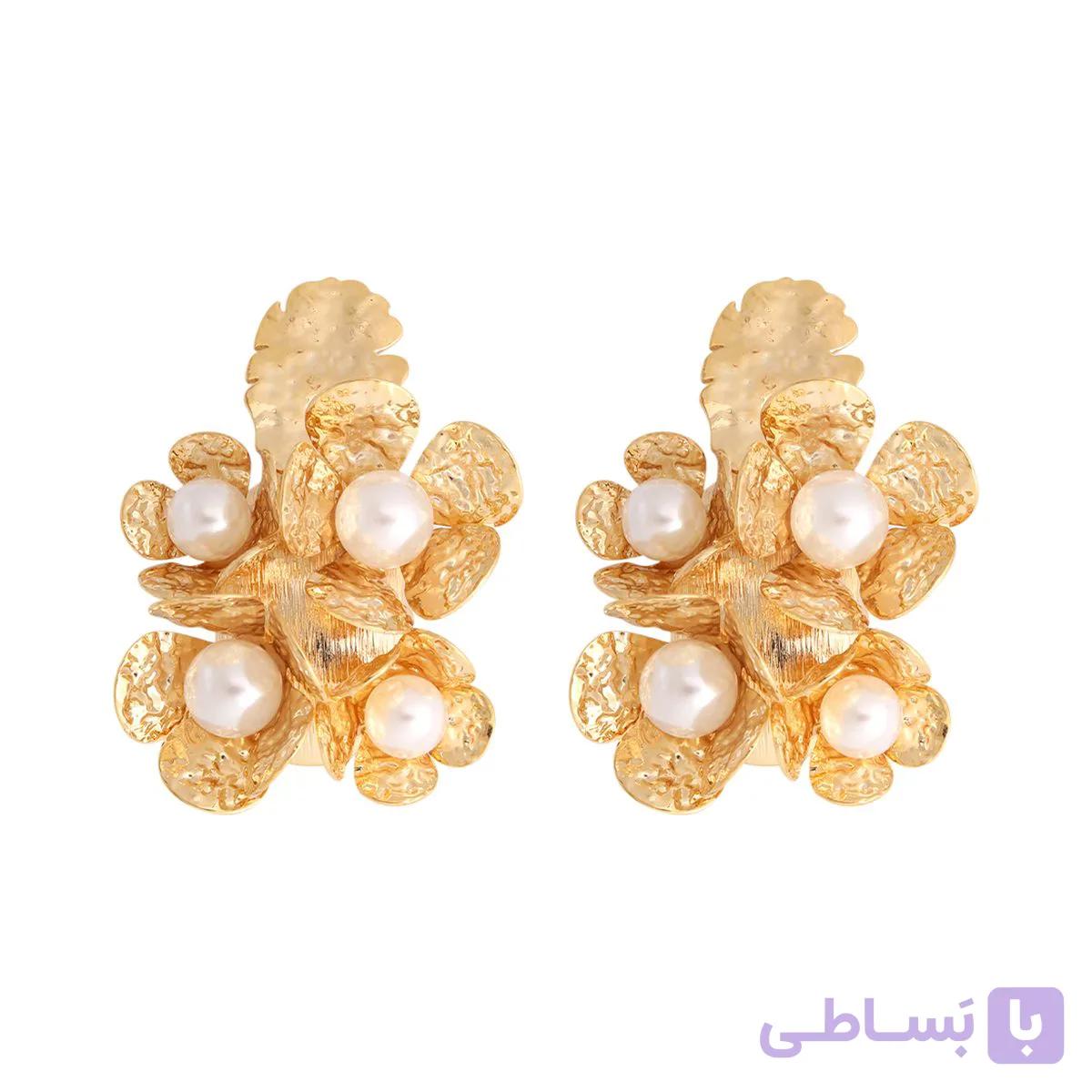 گوشواره زنانه مدل گل کد E5299 — تصویر 1