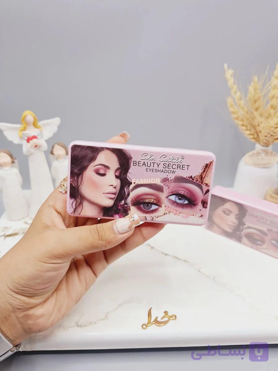 پالت 6تایی سایه چشم زیبا برند BEAUTY SECRET کد 8088 — تصویر 1