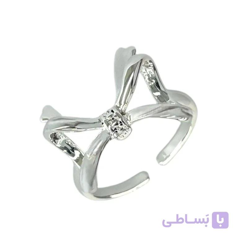 انگشتر زنانه مدل پاپیون کد R51877 — تصویر 1
