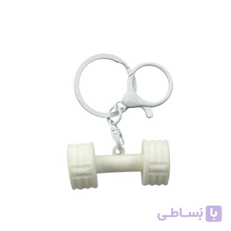 آویز کیف چارم بگ جاکلیدی مدل  دمبل کد J4211 — تصویر 1