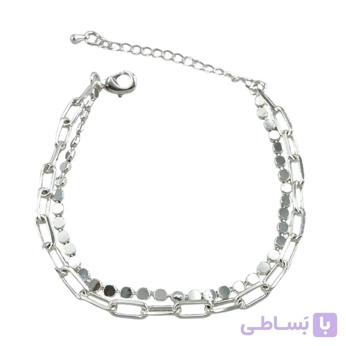 دستبند زنانه بنگل مدل گره کد B5525 — تصویر 1