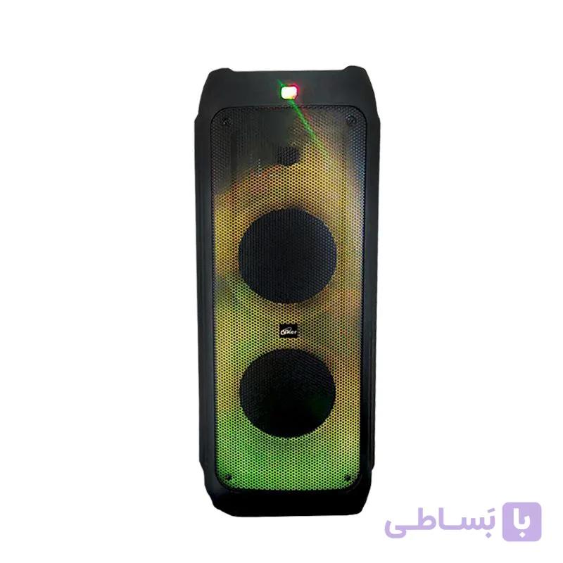 اسپیکر پارتی باکس ویکر ۴۴۵۵ لیزردار (Vker) — تصویر 1