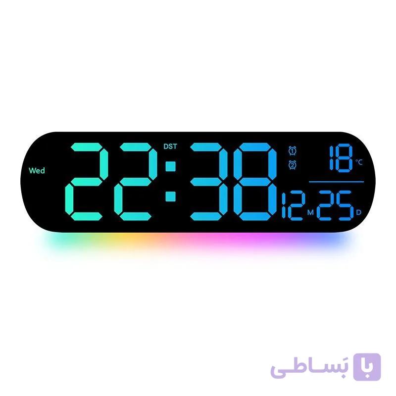 ساعت دیجیتال مدل DIGITAL CLOCK 6651R — تصویر 1