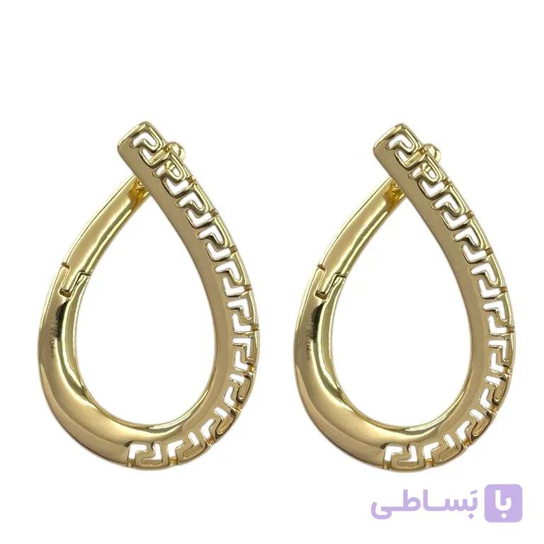 گوشواره زنانه ژوپینگ مدل ورساچه کد E6531 — تصویر 1
