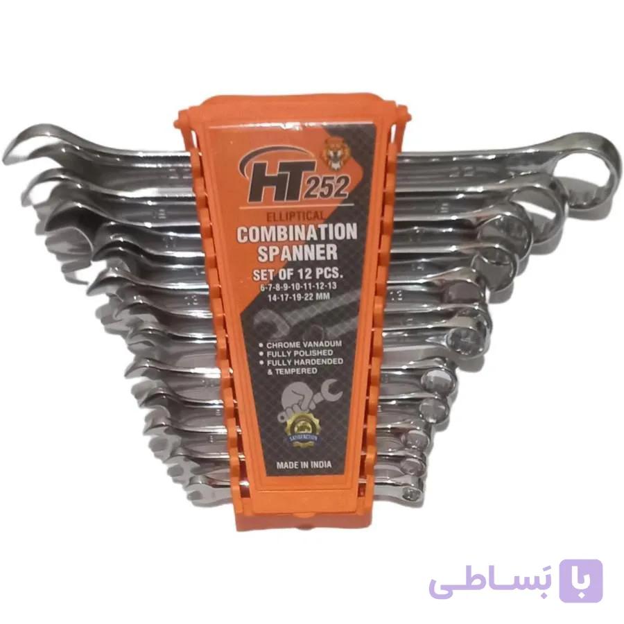 آچار یکسر تخت و یکسر رینگی HT252 مدل 3624 — تصویر 1