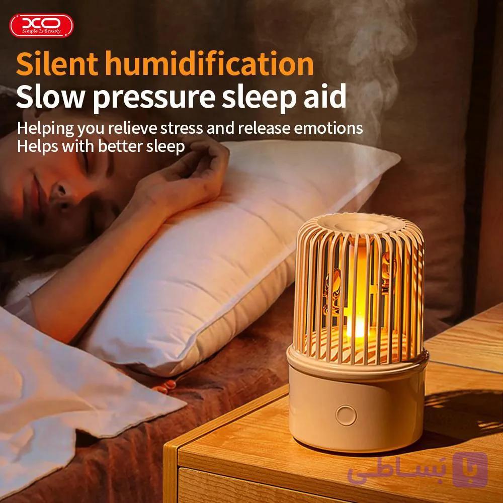 پخش‌کننده رایحه، چراغ خواب و رطوبت‌ساز XO HF07 — تصویر 1