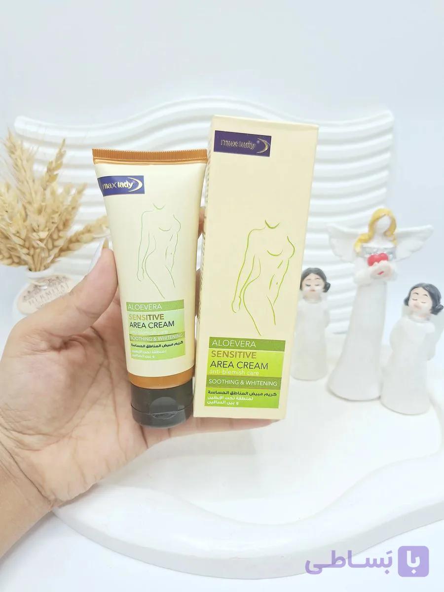 کرم سفید کننده برای نواحی حساس ناحیه زیر بغل و بیکینی کد 4728 (کارتن سبز) — تصویر 1