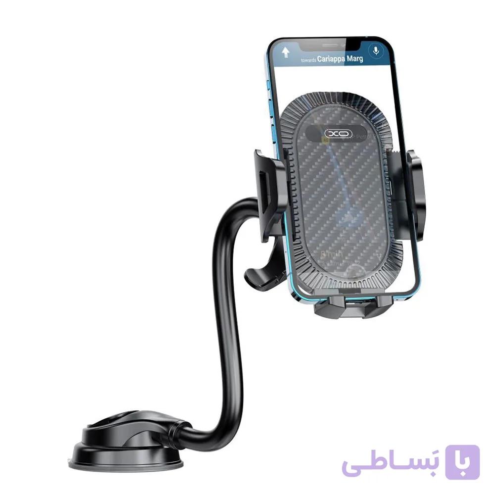 پایه نگهدارنده موبایل روی شیشه و داشبورد خودرو XO C85 — تصویر 1