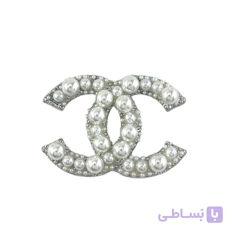 گل سینه زنانه مدل شنل  G4198 — تصویر 1