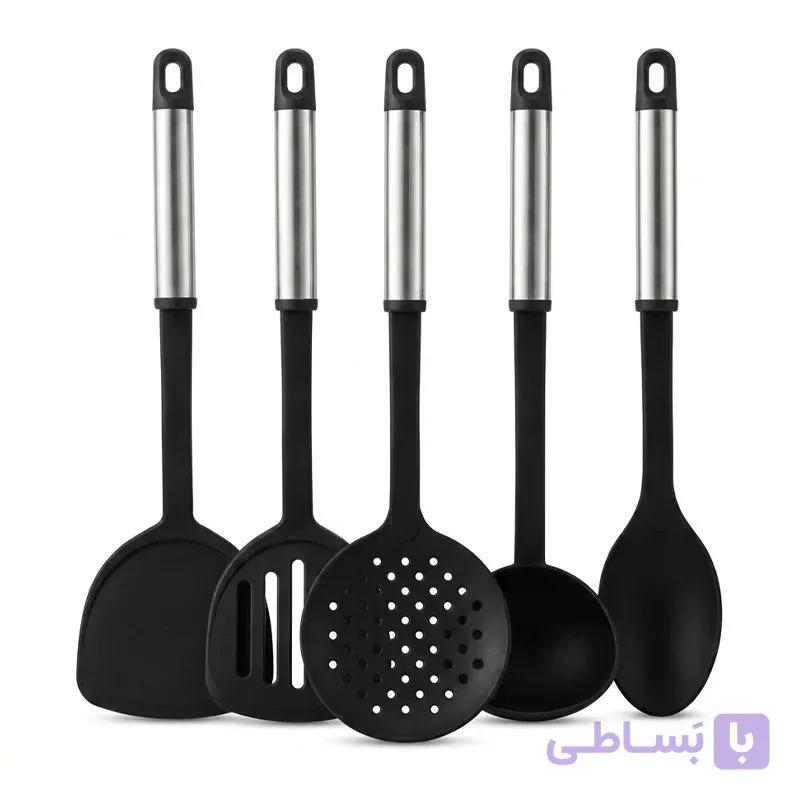 سرویس کفگیر و ملاقه 5 پارچه مدل KitchenMate — تصویر 1