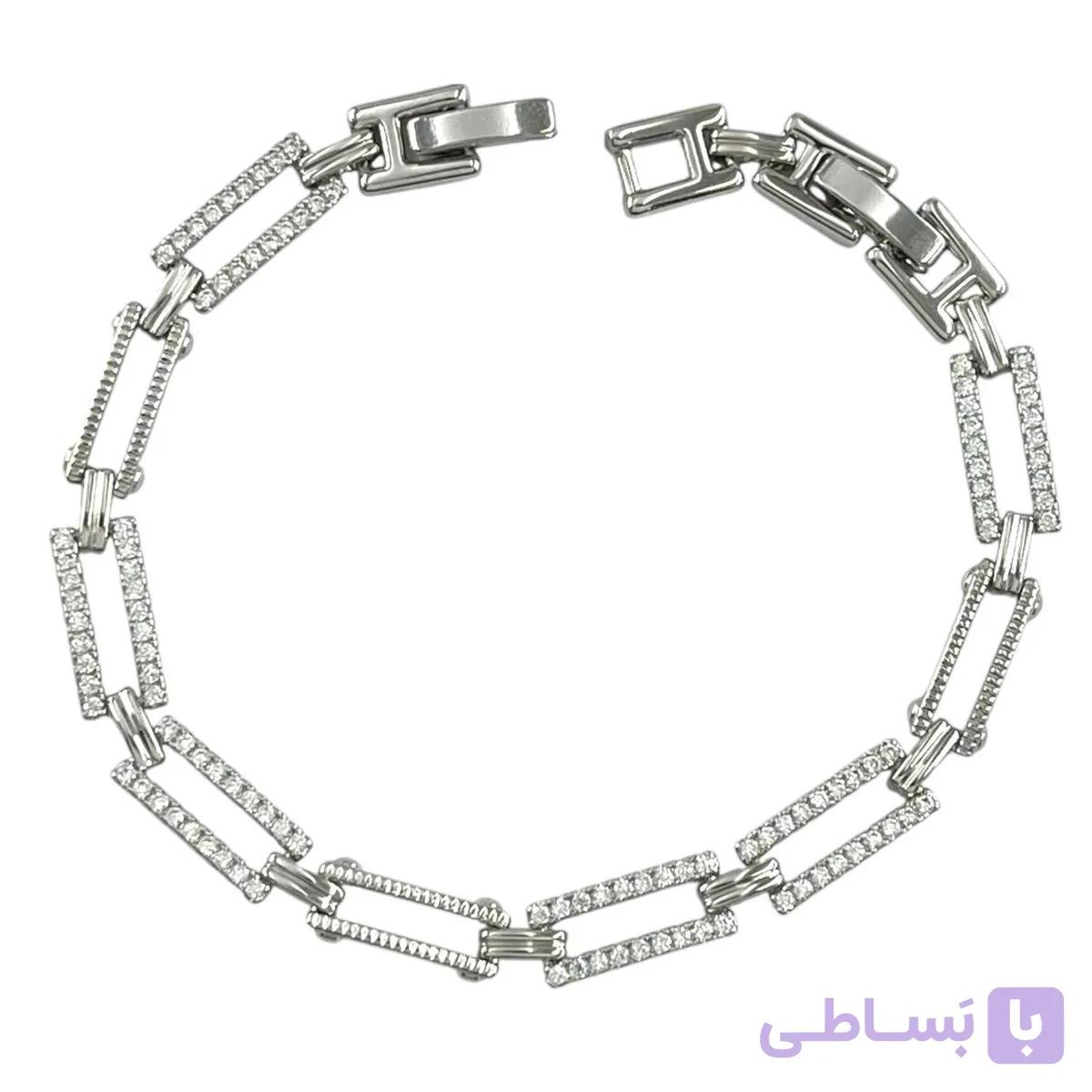 دستبند زنانه ژوپینگ مدل مستطیل کد B5534 — تصویر 1