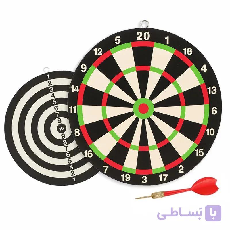 تخته دارت سوزنی دو طرفه 17 سانتی متری — تصویر 1
