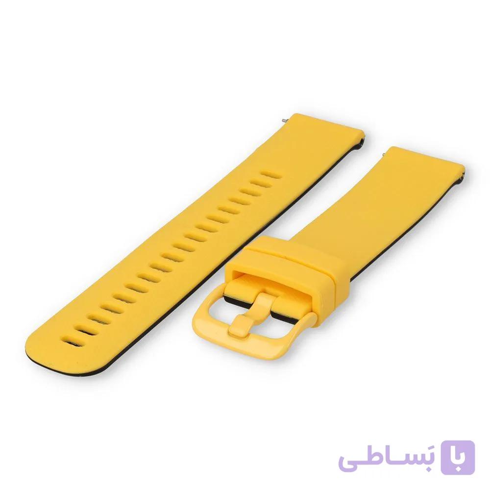 بند ساعت هوشمند جیتک مدل DILOY Bordeaux سایز 20mm — تصویر 1