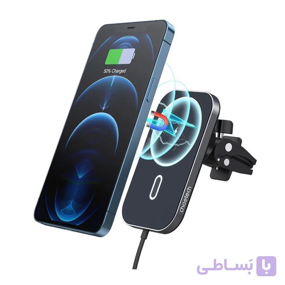 شارژر بیسیم CHOETECH T200F-201 15W — تصویر 1