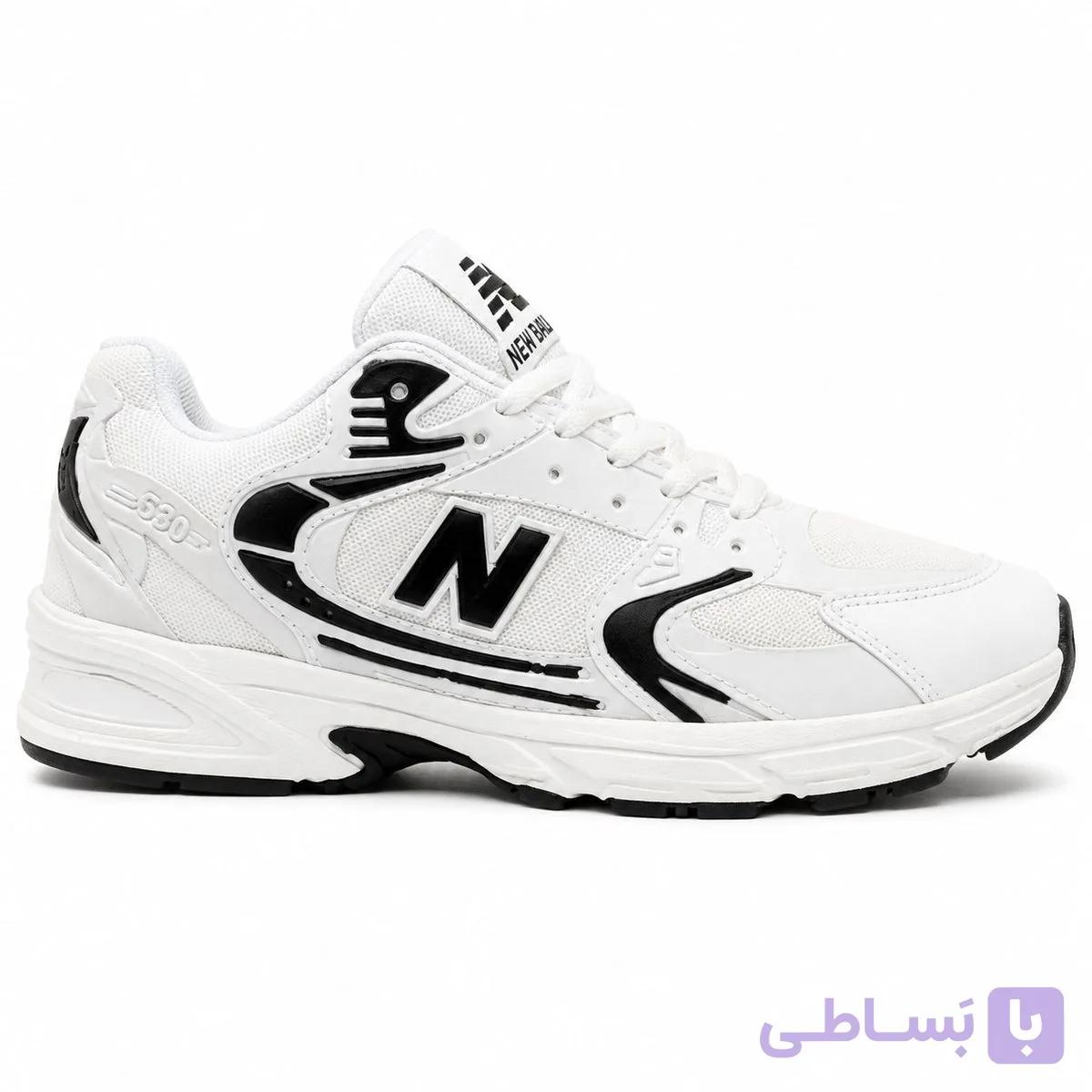 کفش ورزشی مردانه نیوبالانس مدل NB-سفید — تصویر 1