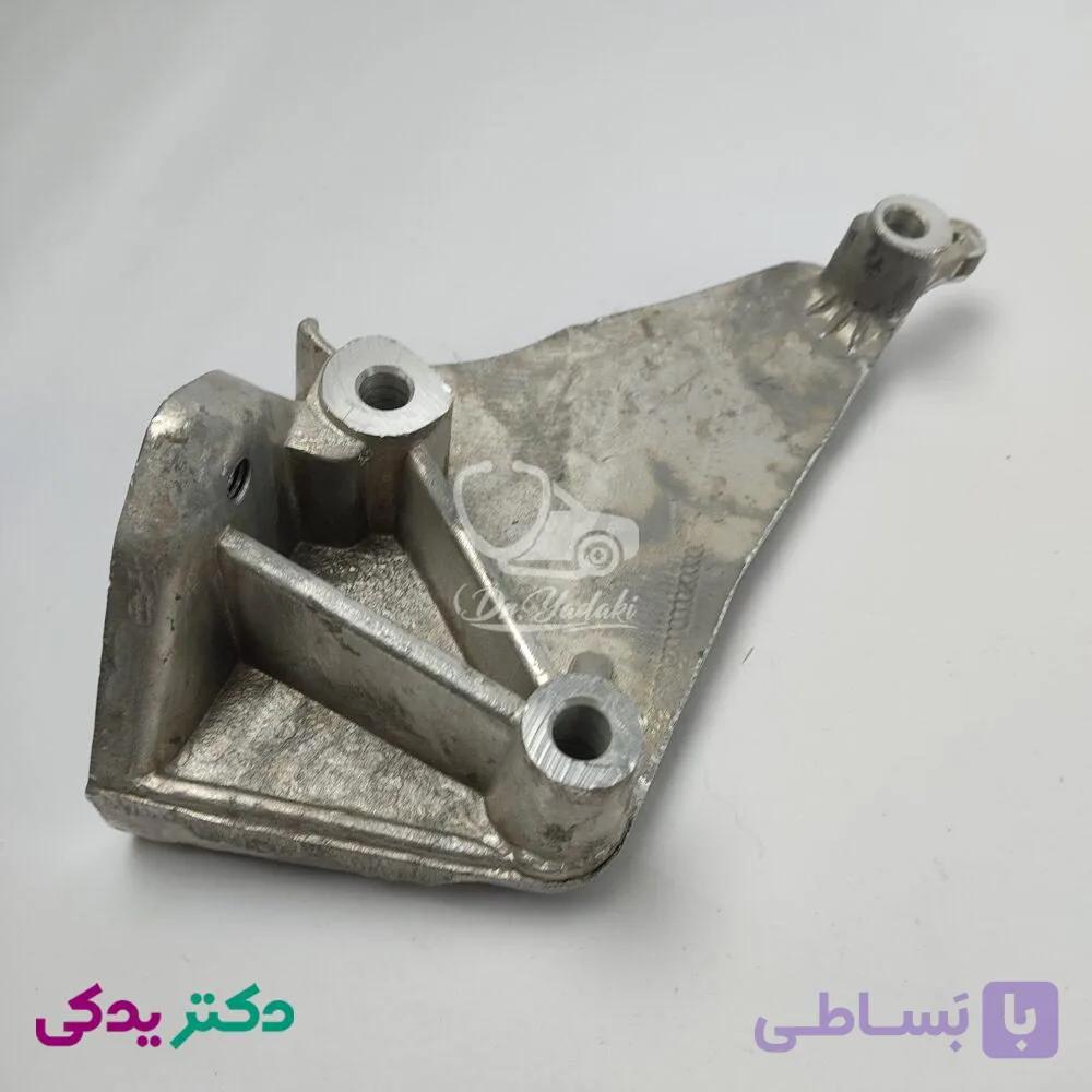 پایه دسته موتور پژو 405 پایین راست (آلومینیومی مثلث بزرگ) شرکتی ایساکو اصل 1810200899 — تصویر 1