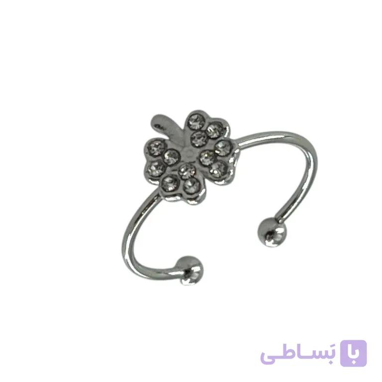 انگشتر پا و بند انگشتی زنانه مدل گل کد A4619 — تصویر 1