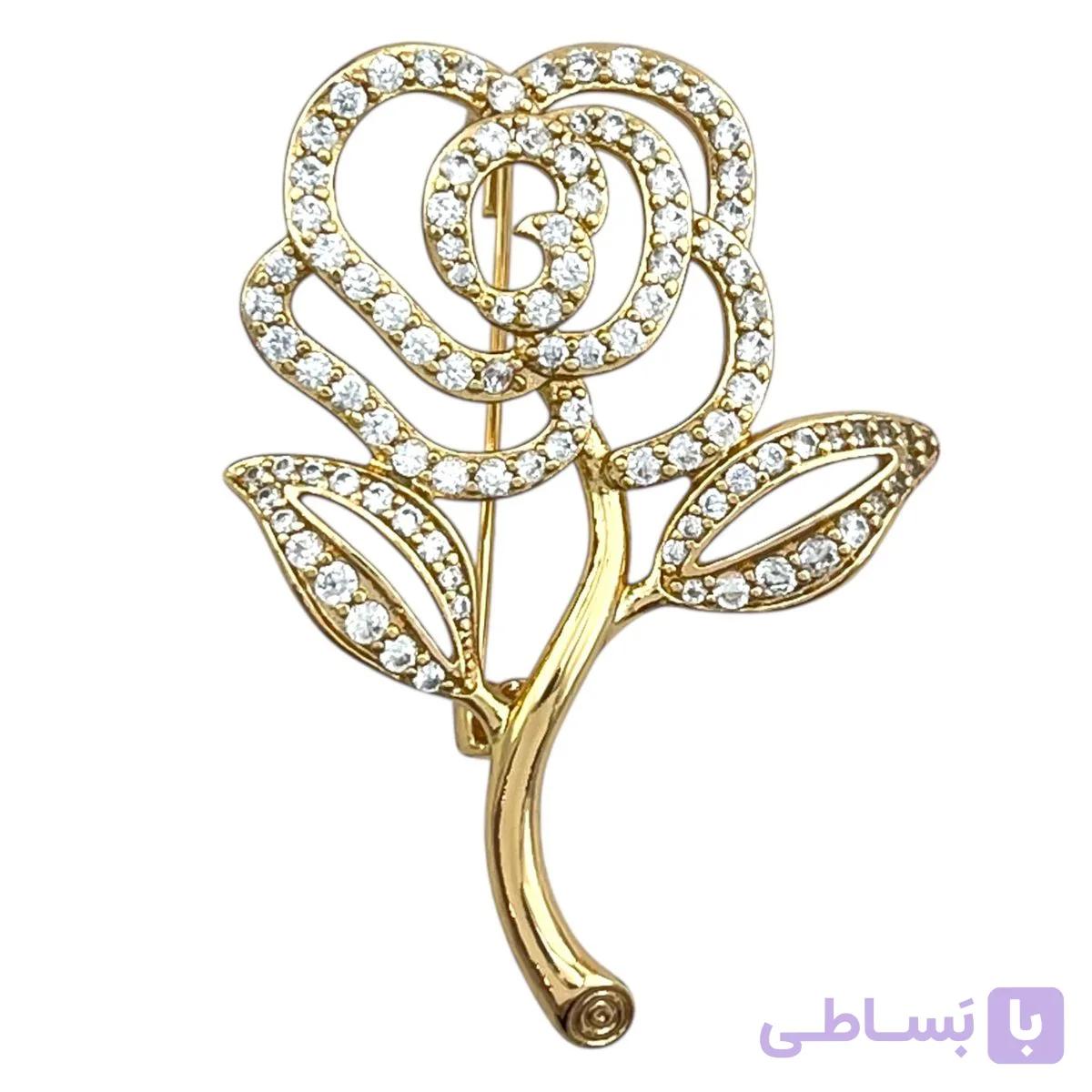گل سینه زنانه ژوپینگ مدل پروانه کد G4170 — تصویر 1