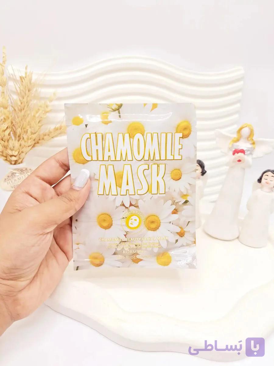ماسک ورقه ای بابونه CHAMOMIE MASK کد 4753 — تصویر 1