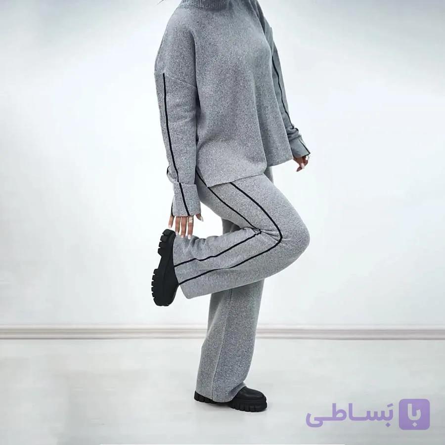 ست بافت بلوز و شلوار زنانه Diyana_Gery مدل 3735 — تصویر 1